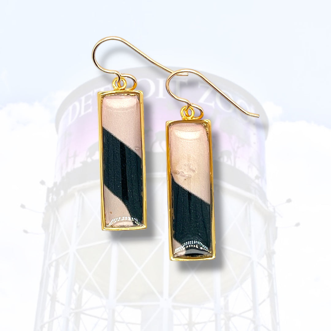 Detroit Zoo Diana Earrings | Gold