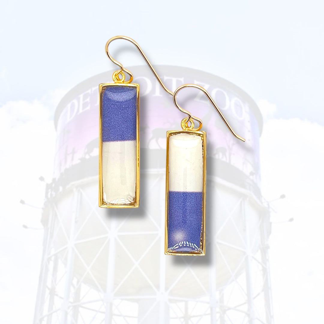Detroit Zoo Diana Earrings | Gold