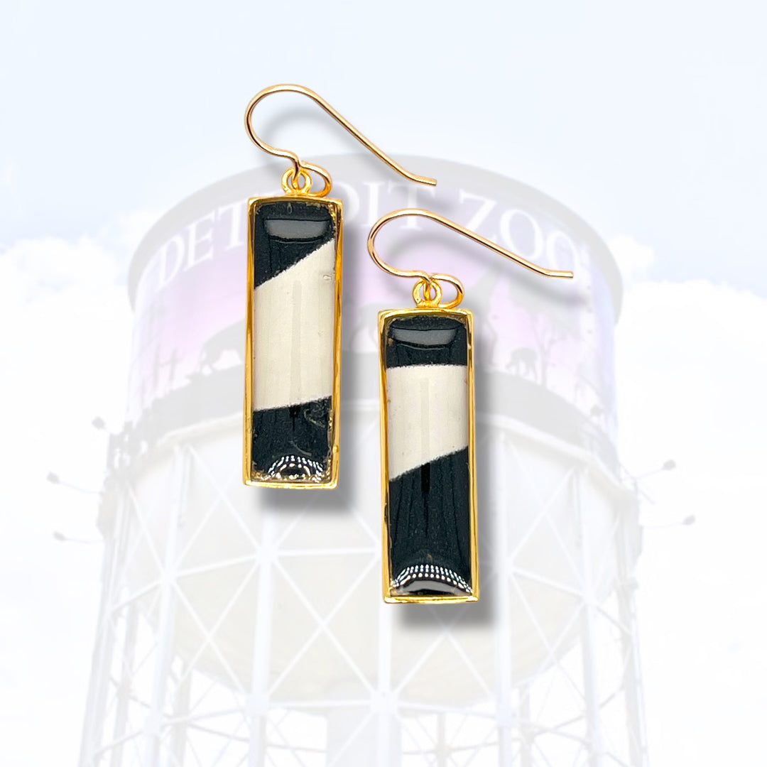 Detroit Zoo Diana Earrings | Gold