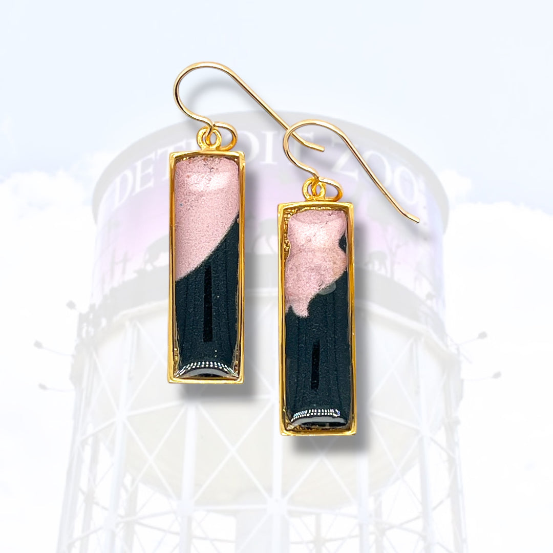 Detroit Zoo Diana Earrings | Gold