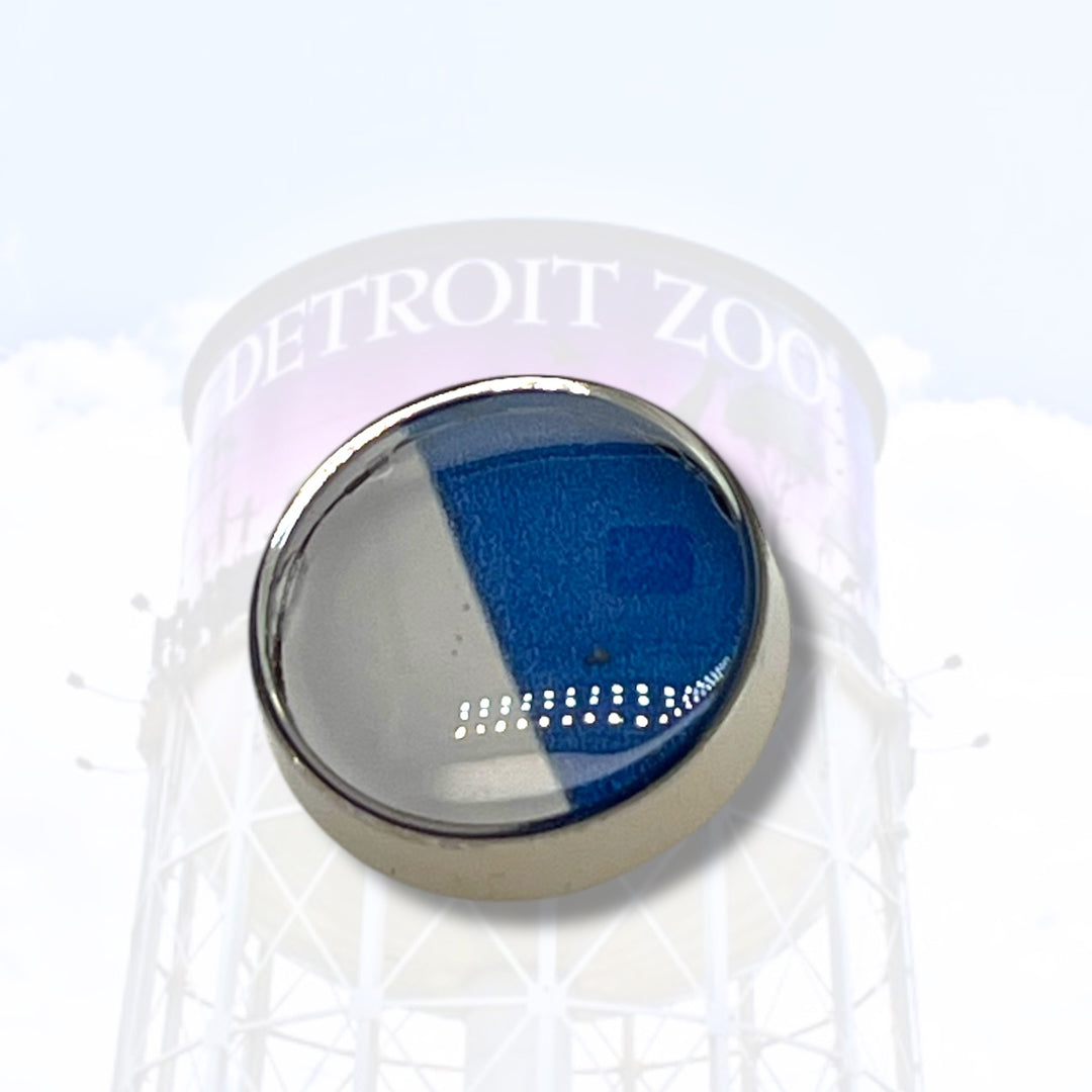 Detroit Zoo Latonia Pin | Stainless Steel