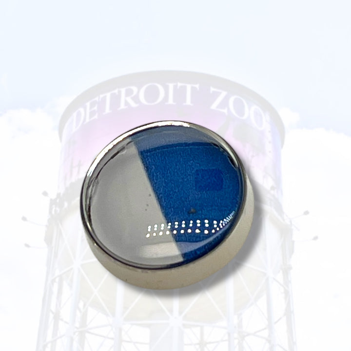 Detroit Zoo Latonia Pin | Stainless Steel