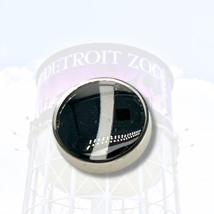 Detroit Zoo Latonia Pin | Stainless Steel