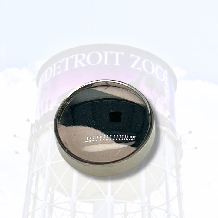 Detroit Zoo Latonia Pin | Stainless Steel