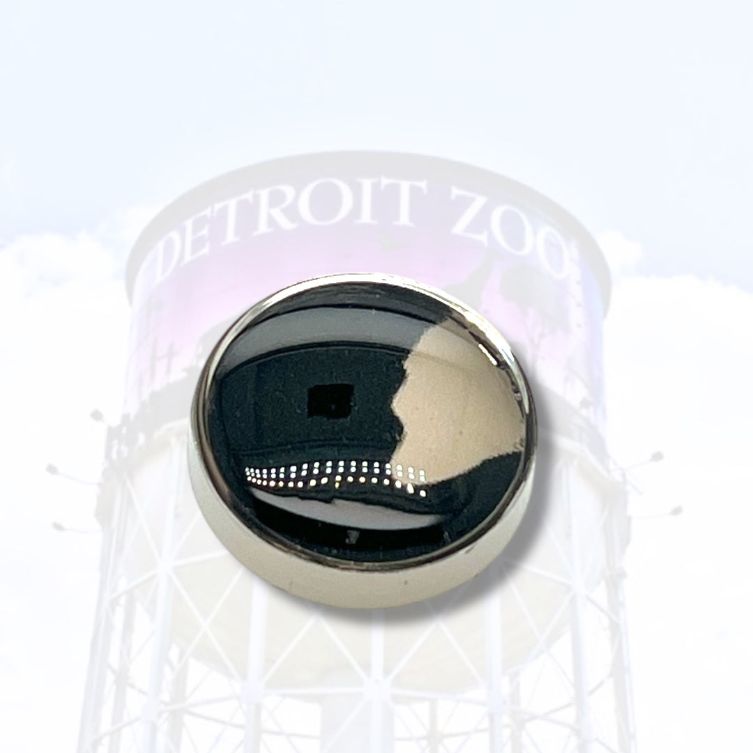 Detroit Zoo Latonia Pin | Stainless Steel