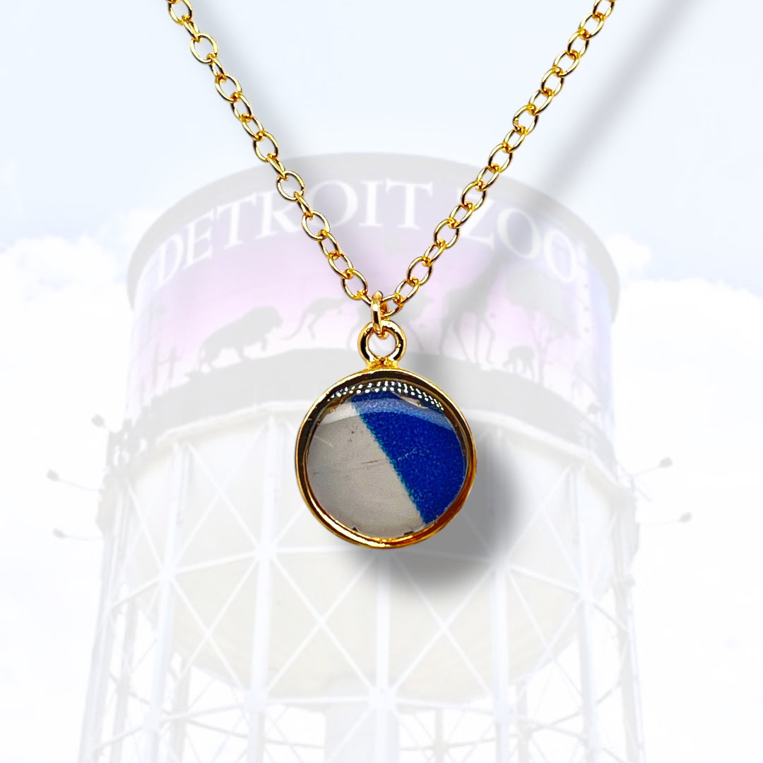 Detroit Zoo Amy Necklace | Gold