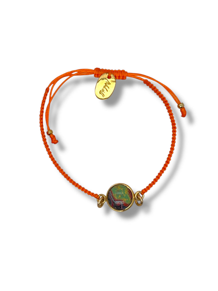 Kid's Taylor Bracelet | Gold | Orange