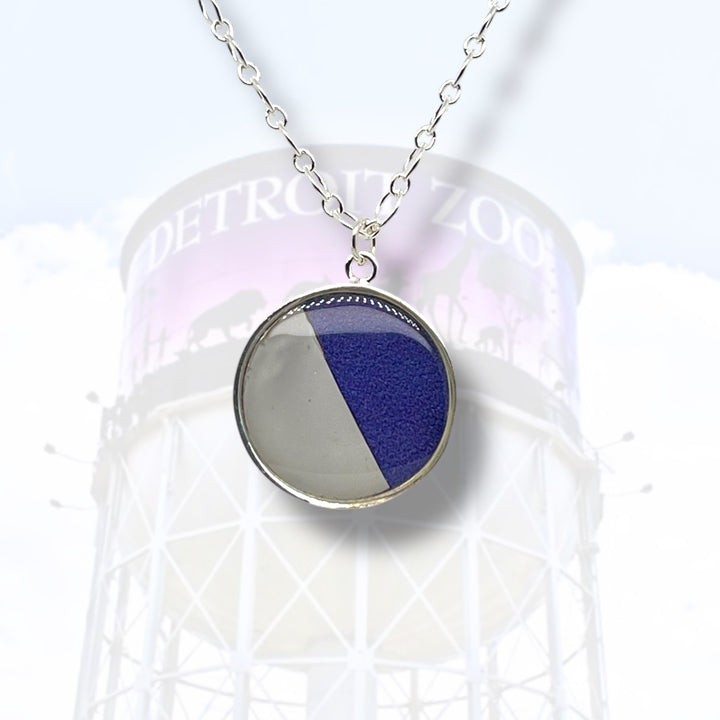 Detroit Zoo Nicole Necklace | Silver