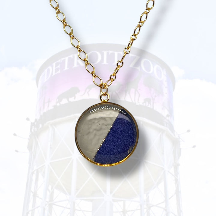 Detroit Zoo Nicole Necklace | Gold