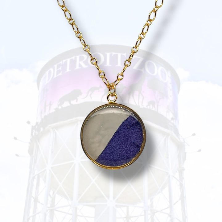 Detroit Zoo Nicole Necklace | Gold