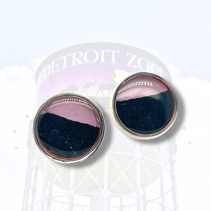 Detroit Zoo Greg Cuff Links | Silver