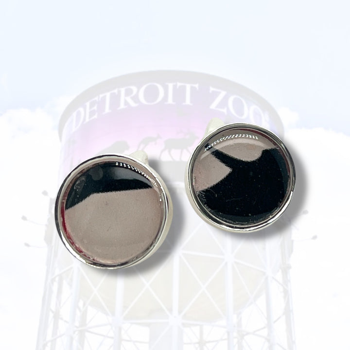 Detroit Zoo Greg Cuff Links | Silver