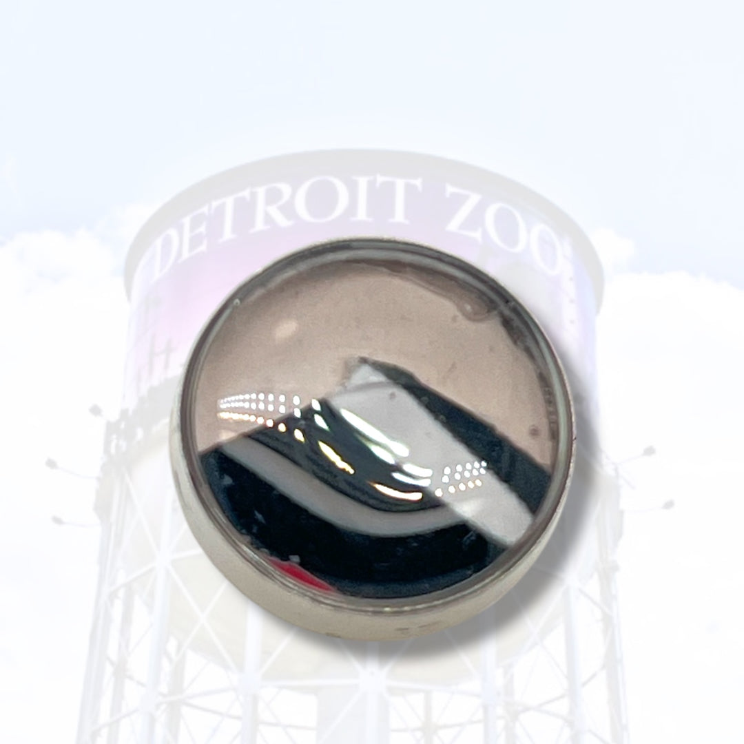 Detroit Zoo Latonia Pin | Stainless Steel