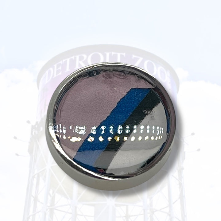 Detroit Zoo Latonia Pin | Stainless Steel