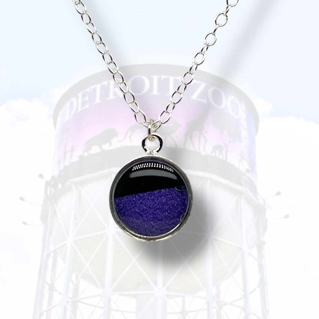 Detroit Zoo Amy Necklace | Silver