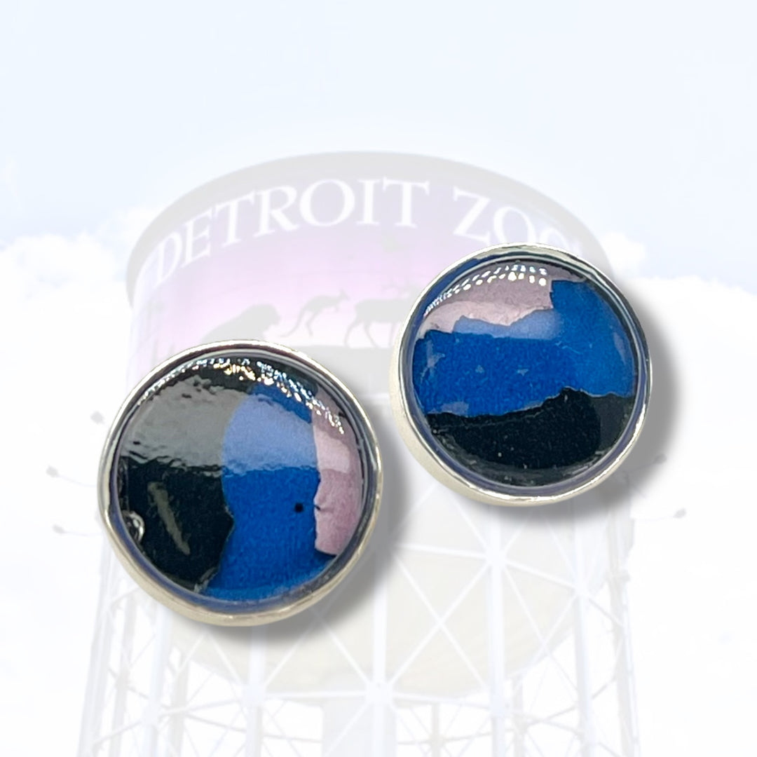 Detroit Zoo Greg Cuff Links | Silver