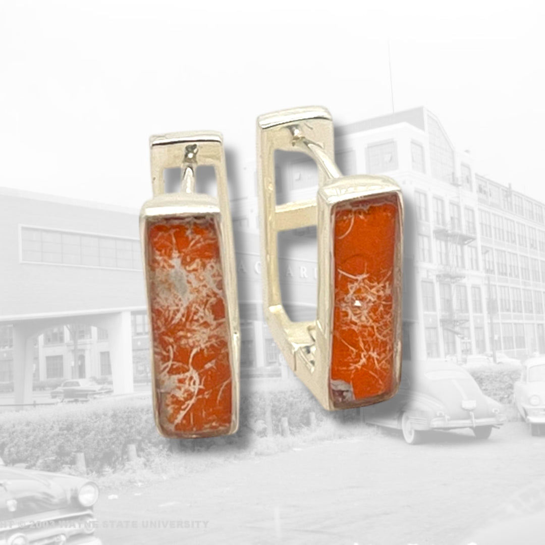 Beatrice Huggie Earrings | Silver