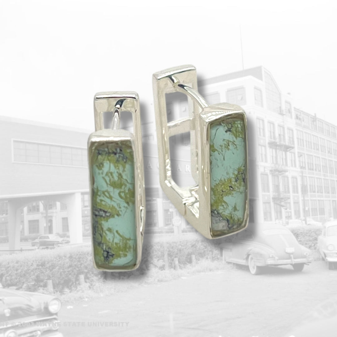 Beatrice Huggie Earrings | Silver