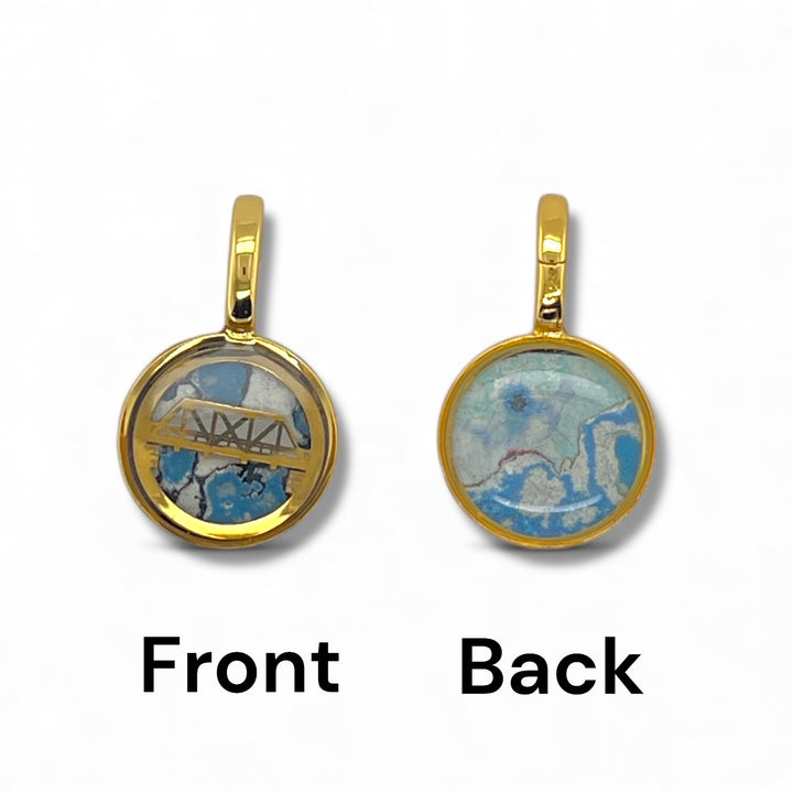 Grand Rapids Charm | Gold