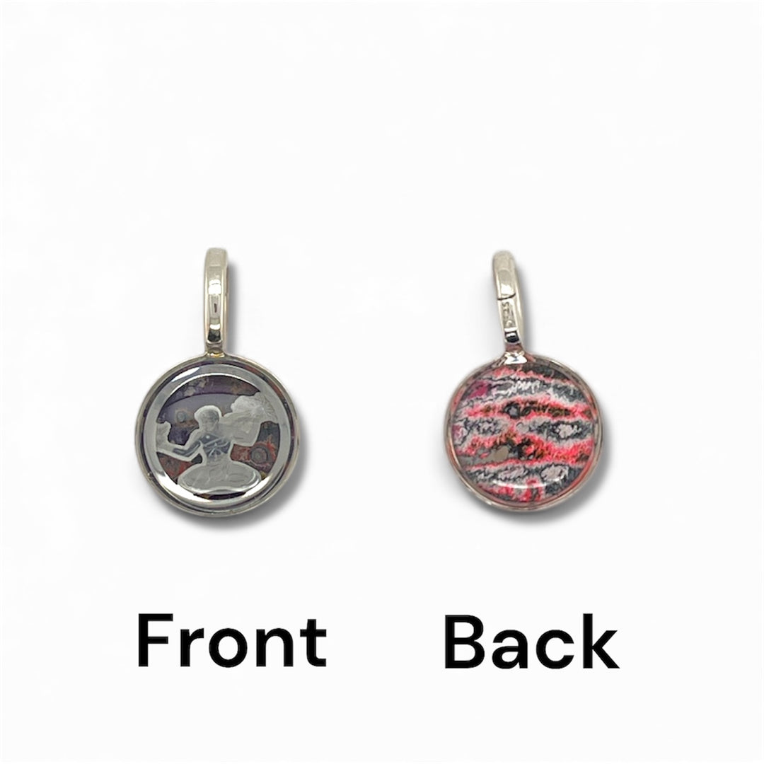 The Spirit of Detroit Charm | Silver