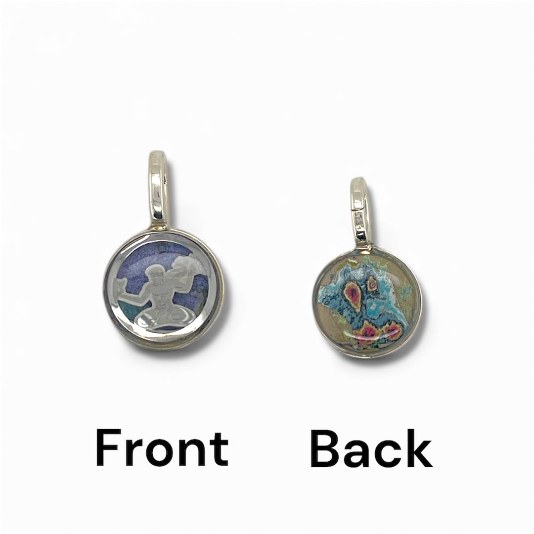 The Spirit of Detroit Charm | Silver