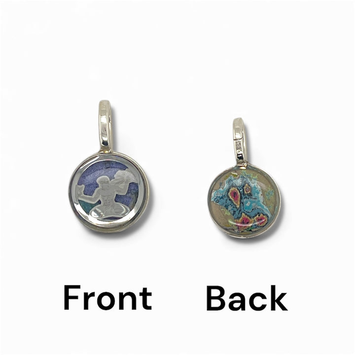 The Spirit of Detroit Charm | Silver