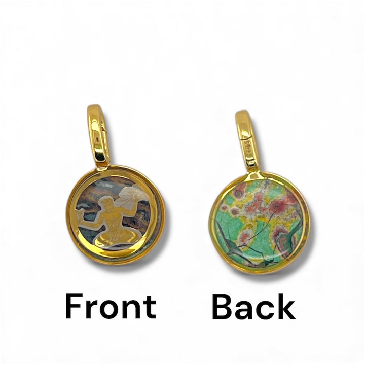 The Spirit of Detroit Charm | Gold