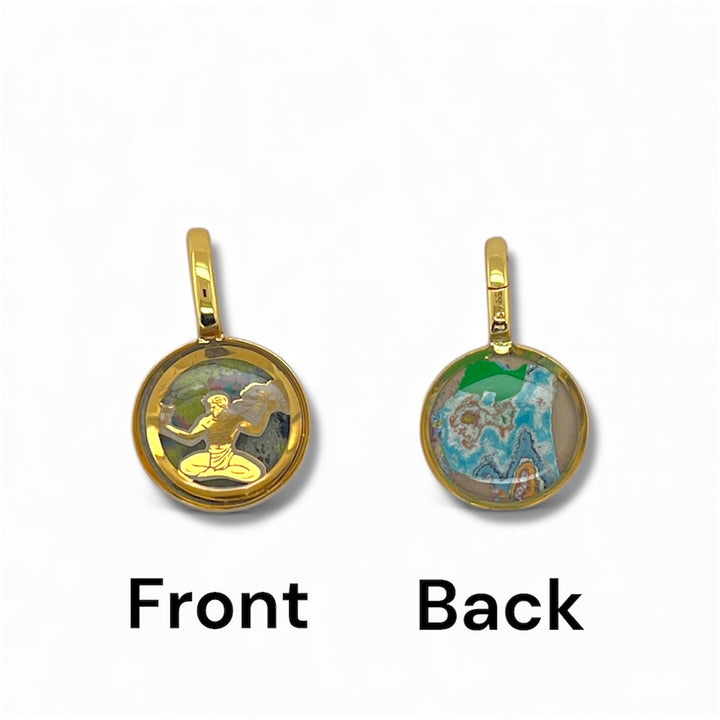 The Spirit of Detroit Charm | Gold