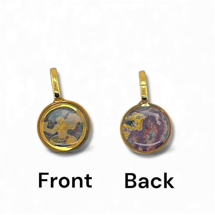 The Spirit of Detroit Charm | Gold