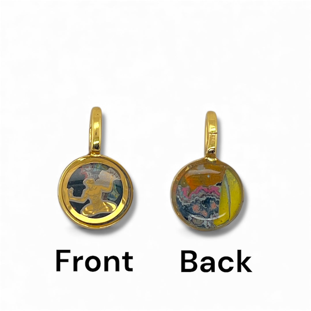 The Spirit of Detroit Charm | Gold