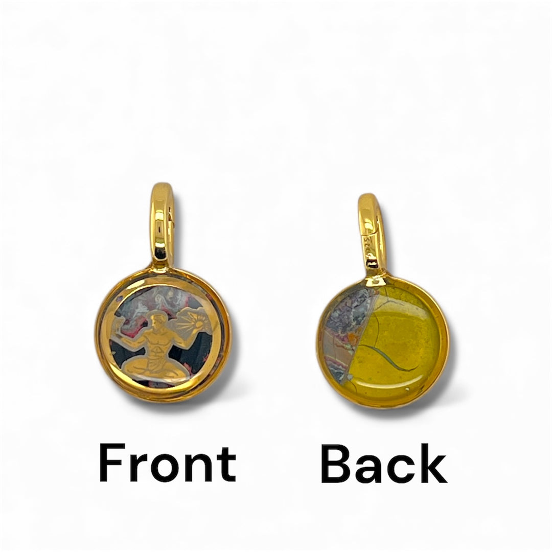 The Spirit of Detroit Charm | Gold