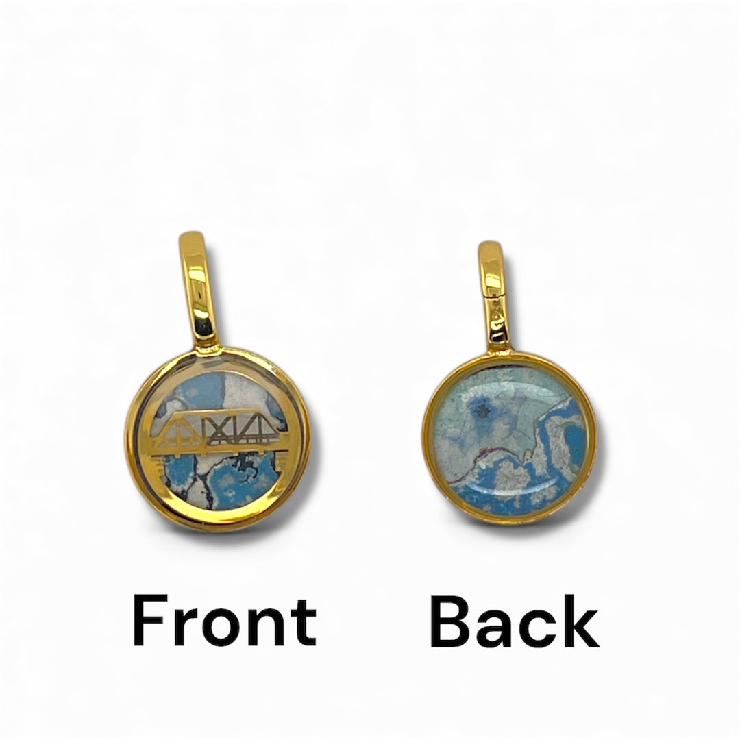 Grand Rapids Charm | Gold