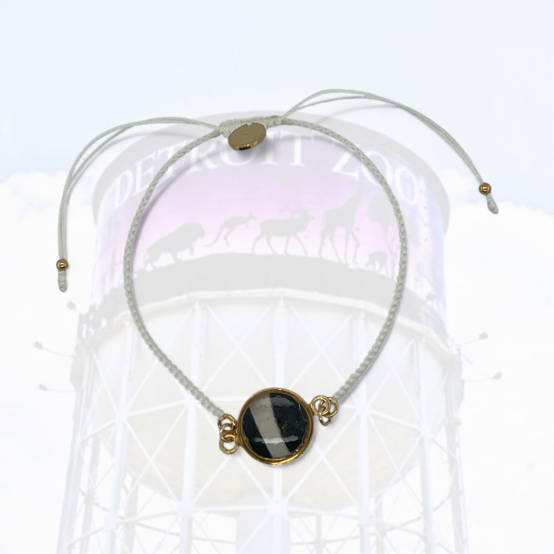 Detroit Zoo Taylor Bracelet | Gold