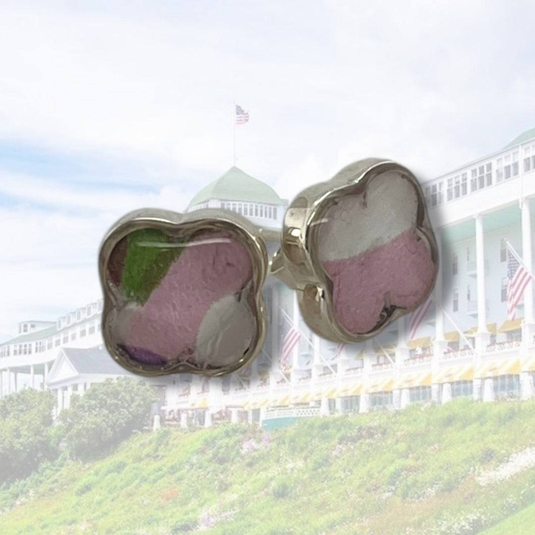 Tatiana Stud Earrings | Silver