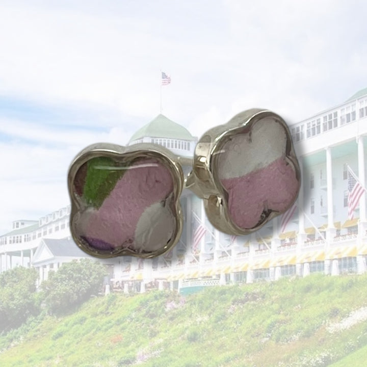 Tatiana Stud Earrings | Silver