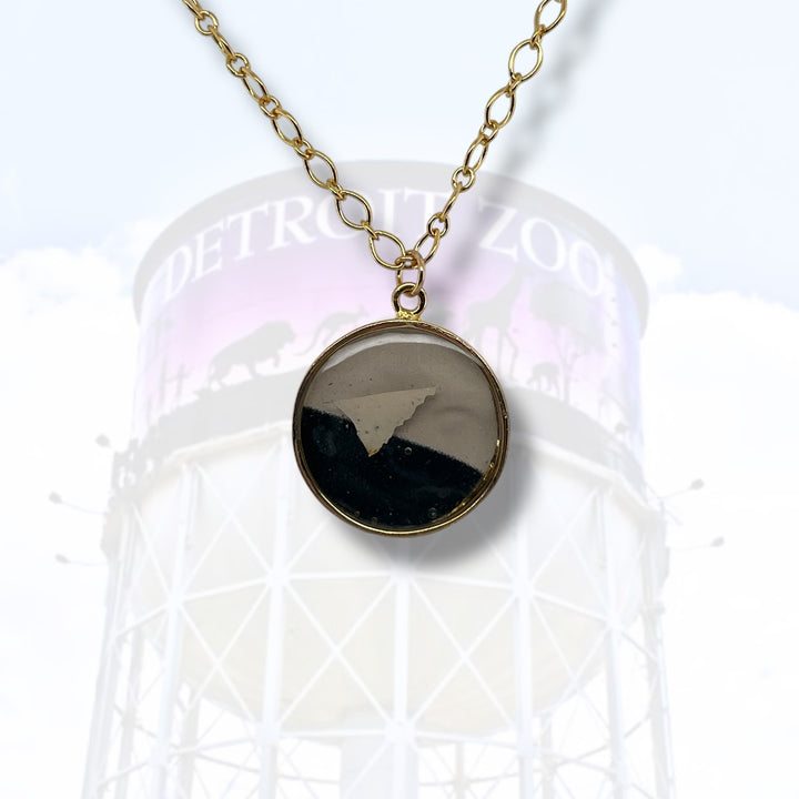 Detroit Zoo Nicole Necklace | Gold