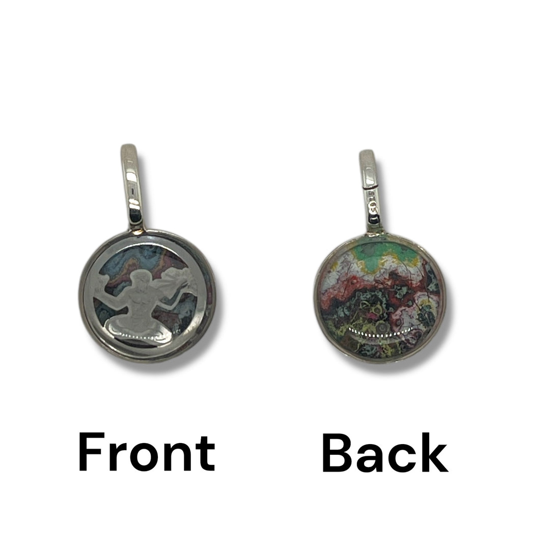 The Spirit of Detroit Charm | Silver