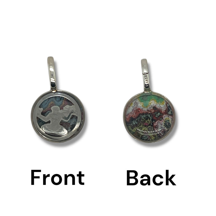 The Spirit of Detroit Charm | Silver