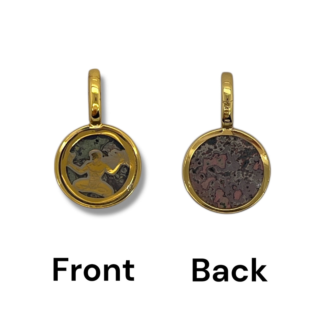 The Spirit of Detroit Charm | Gold