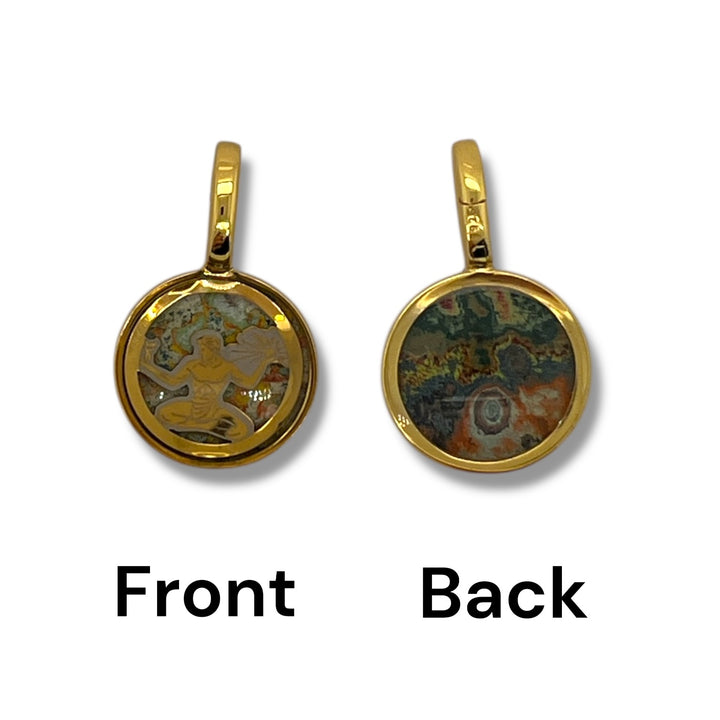 The Spirit of Detroit Charm | Gold