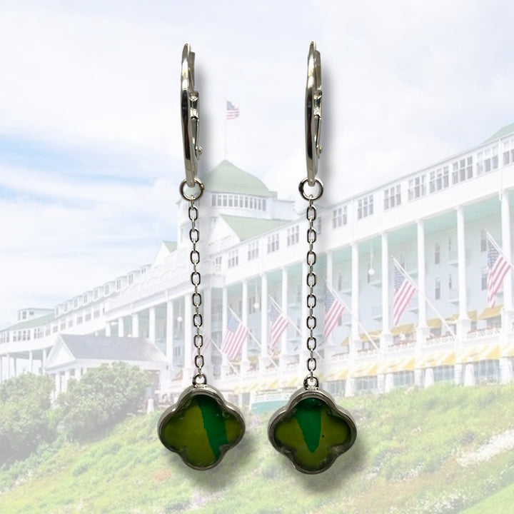 Mo Drop Earrings | Silver