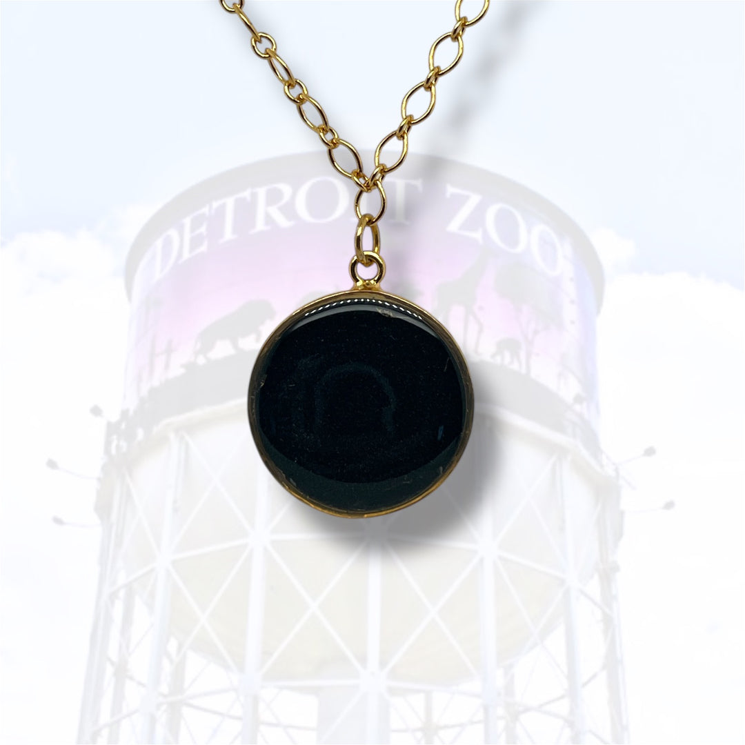 Detroit Zoo Nicole Necklace | Gold