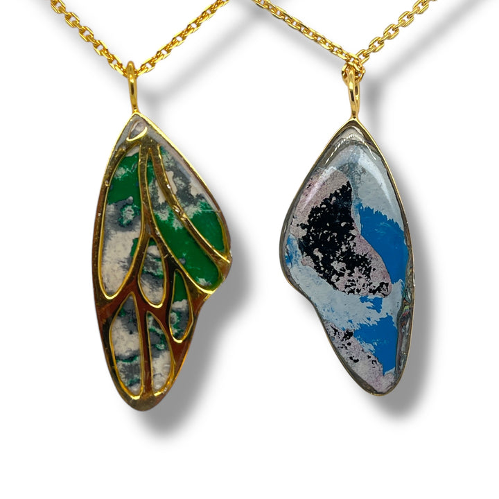 Vivian Butterfly Necklace | Gold