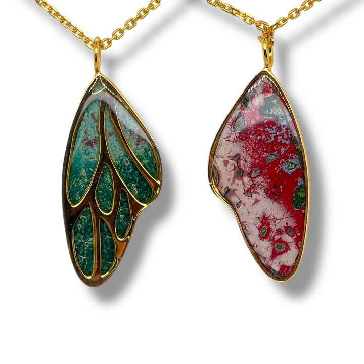 Vivian Butterfly Necklace | Gold