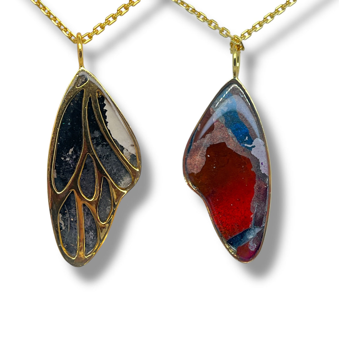 Vivian Butterfly Necklace | Gold