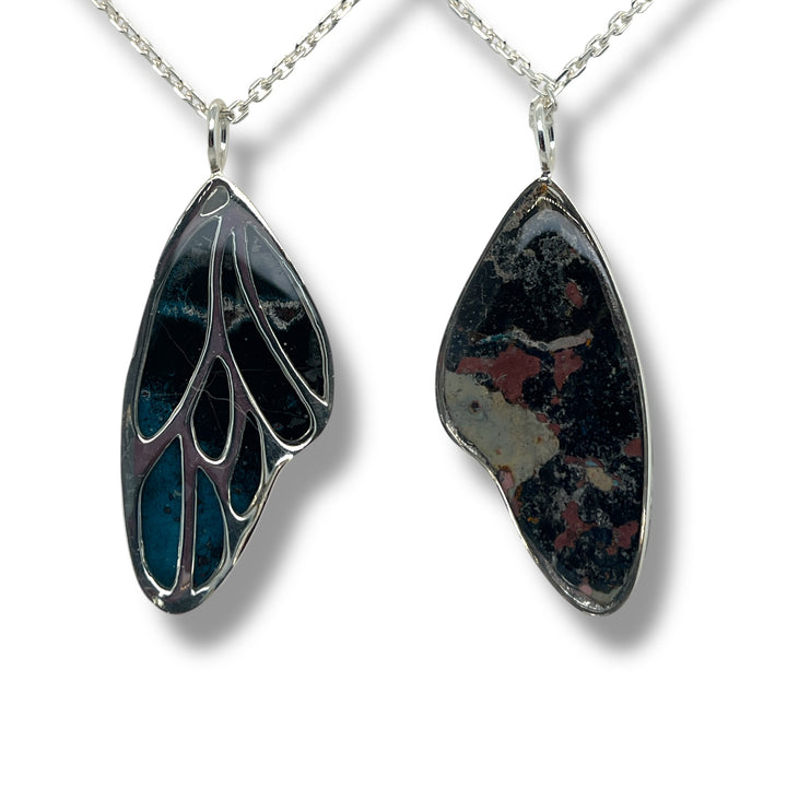 Vivian Butterfly Necklace | Silver