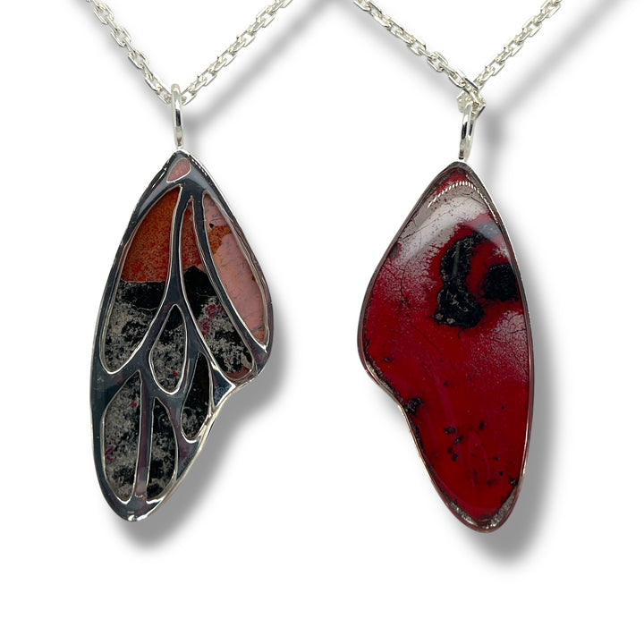 Vivian Butterfly Necklace | Silver