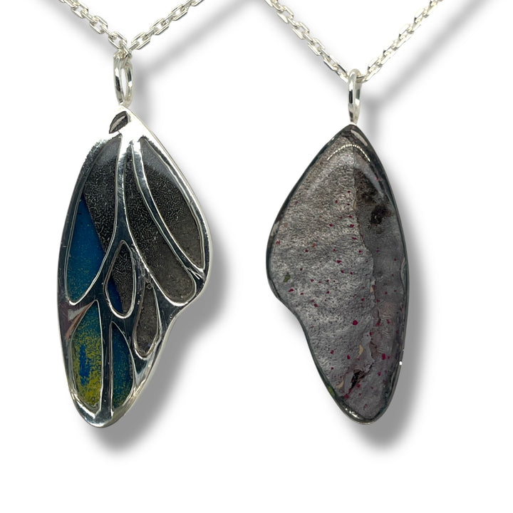 Vivian Butterfly Necklace | Silver