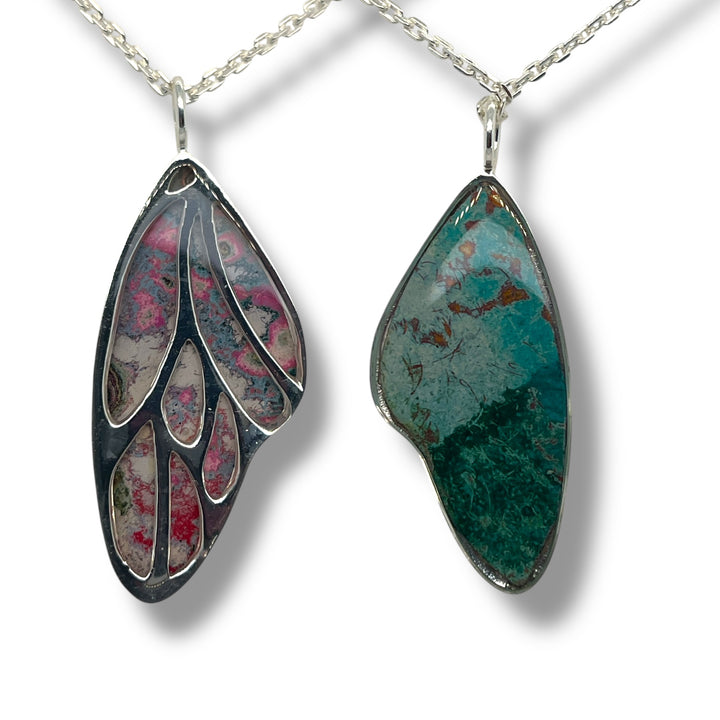 Vivian Butterfly Necklace | Silver