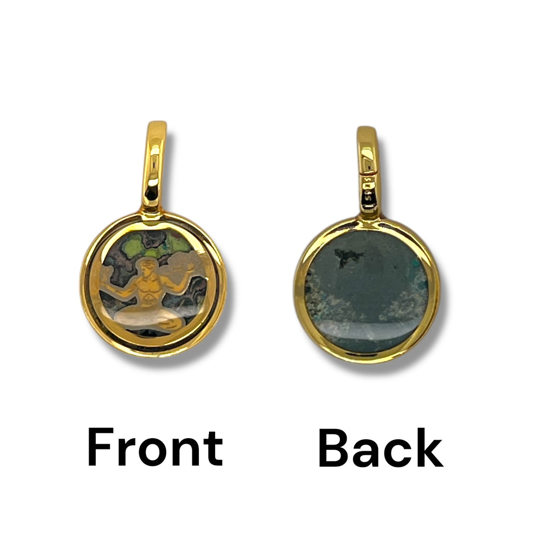 The Spirit of Detroit Charm | Gold